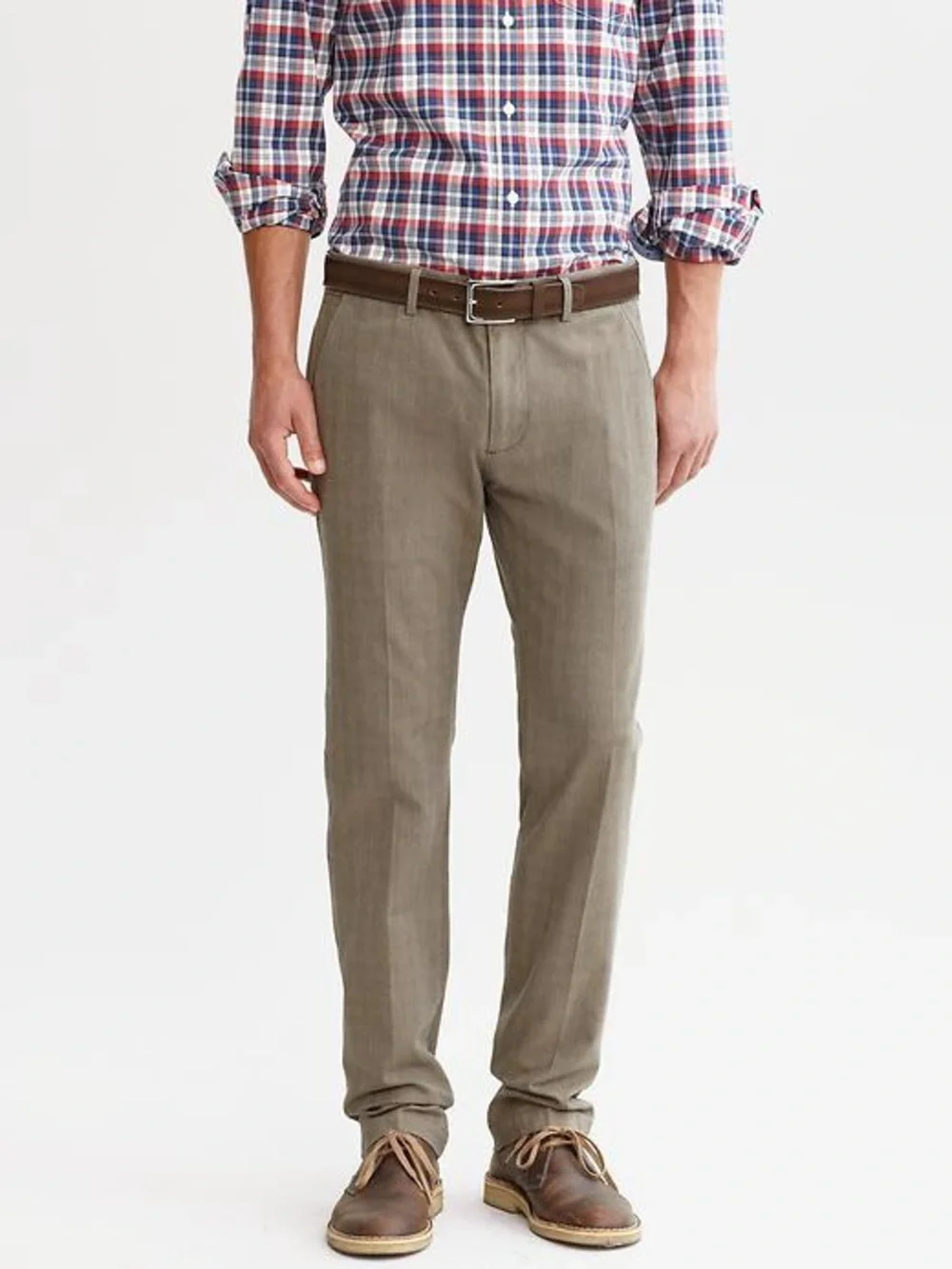 Banana Republic Kentfield Vintage Straight Pants NWOT 33x32 Brown $70 MSRP